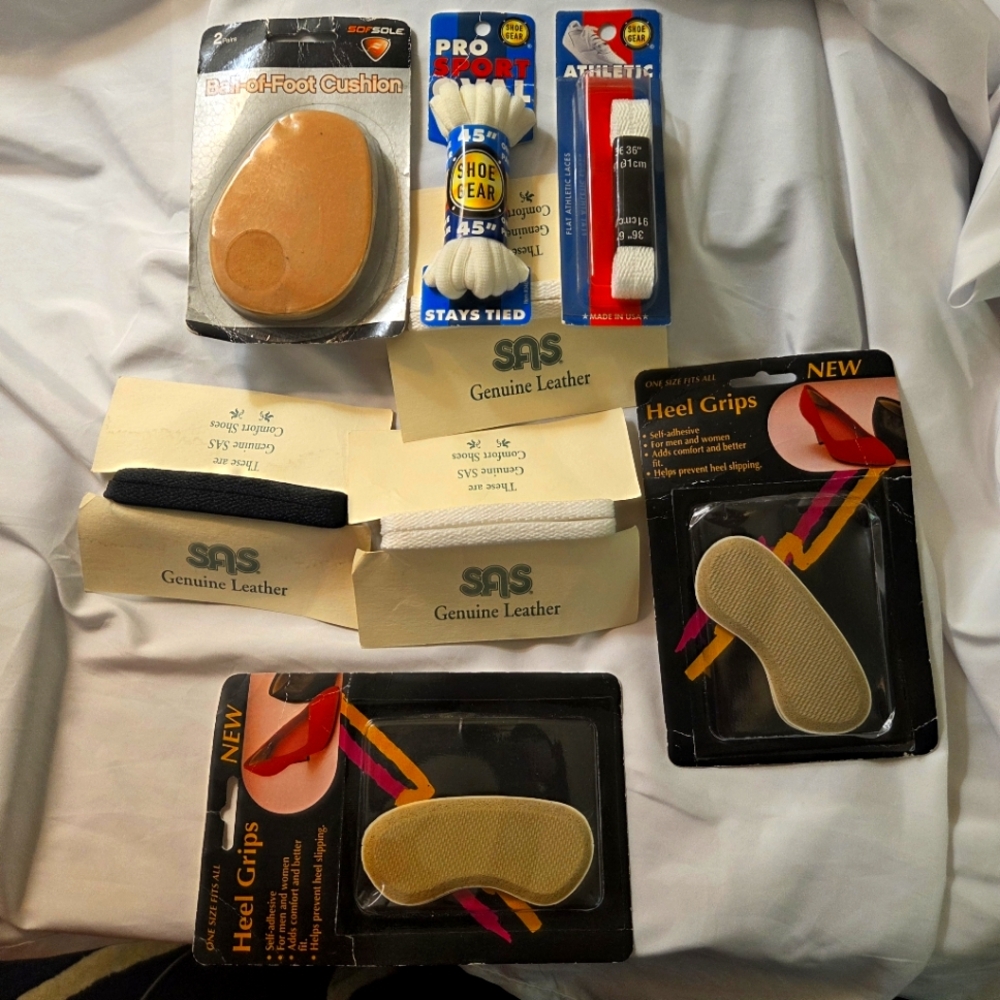 Shoelace And Shoe Items Bundle NWT